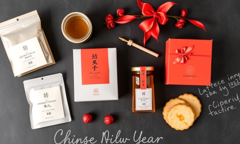 現在的禮盒趨勢，很流行這種擺盤起來超美的風格