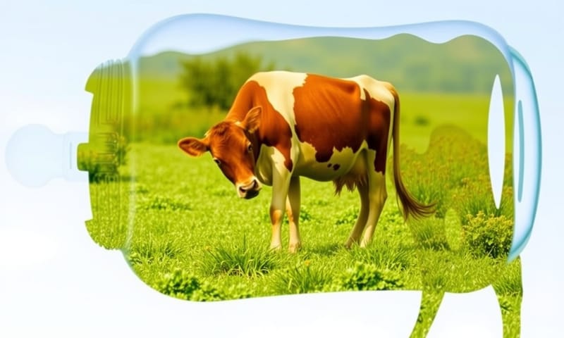 從天然牧場到寶寶的奶瓶，中間的過程決定了品質