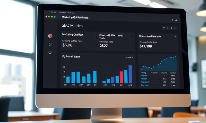 現代化的SEO儀表板，應專注於商業指標而不僅是流量