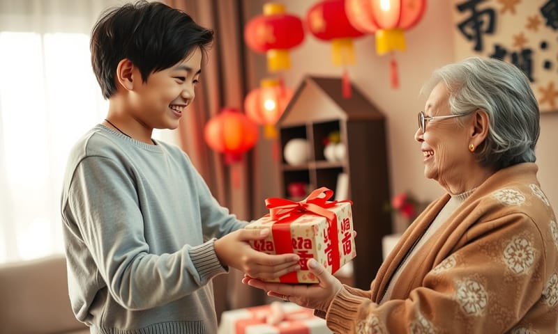 送禮的瞬間，是情感交流的溫度