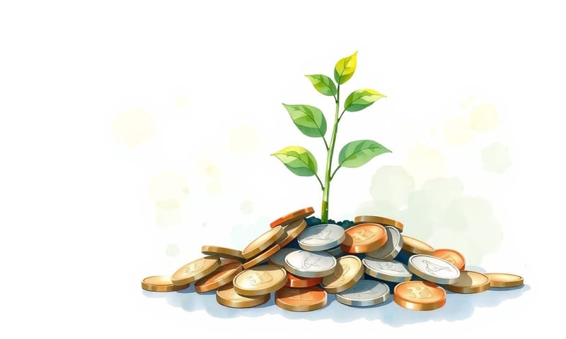 投資的本質，就像耐心灌溉一株樹苗，期待它緩慢而穩定地成長。