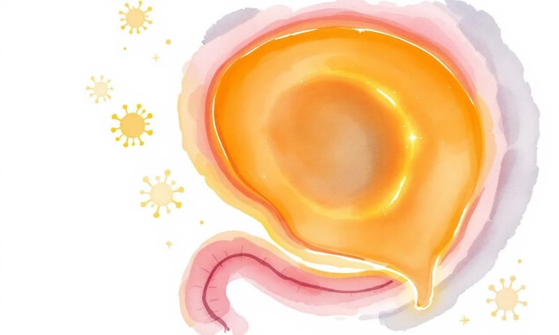 示意圖：初乳中的免疫球蛋白(IgA)在新生兒腸道內壁形成保護層