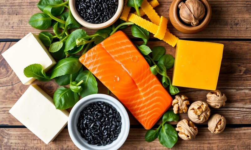 富含孕期關鍵營養素的天然食材