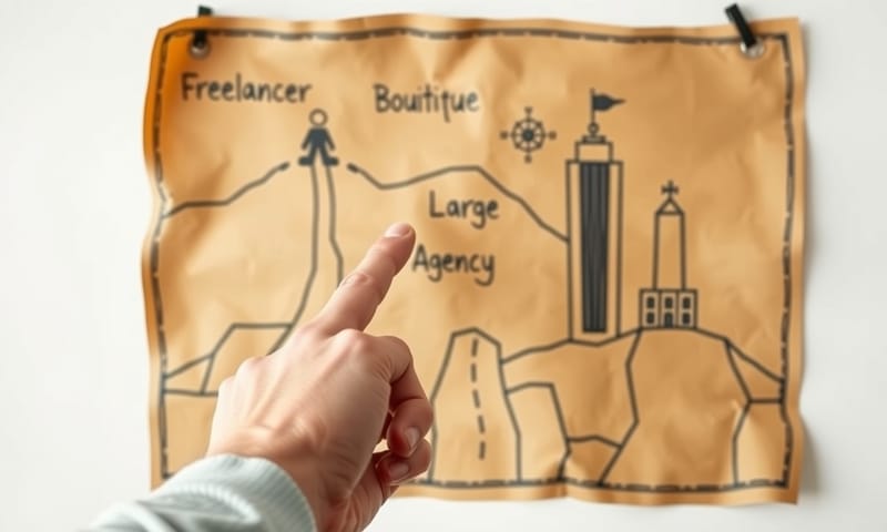 做出選擇：就像在十字路口決定方向