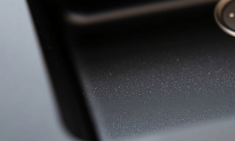 淺色水槽上惱人的咖啡漬