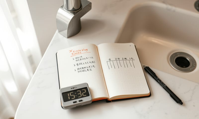 石英石材質細節：號稱抗刮但白色真的要小心