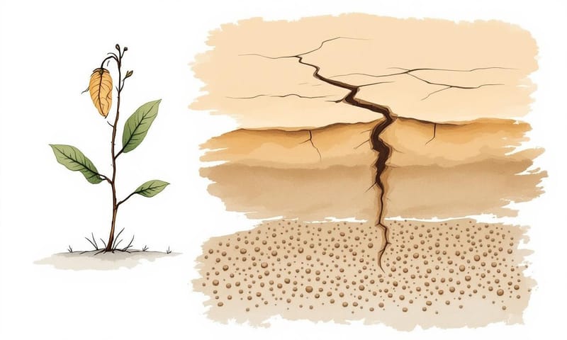 體內津液與腸道潤澤度的概念示意圖