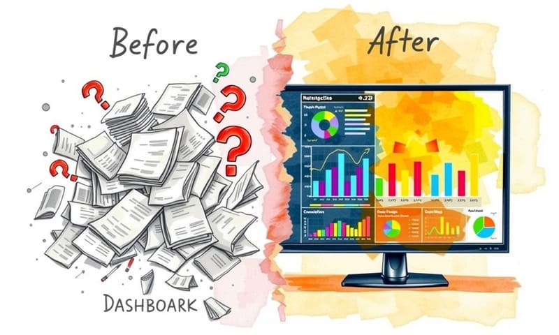 導入前後的數據可視化差異