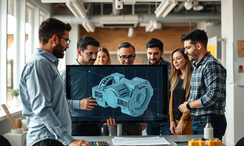 跨部門團隊透過 PLM 系統協作，確保資訊同步