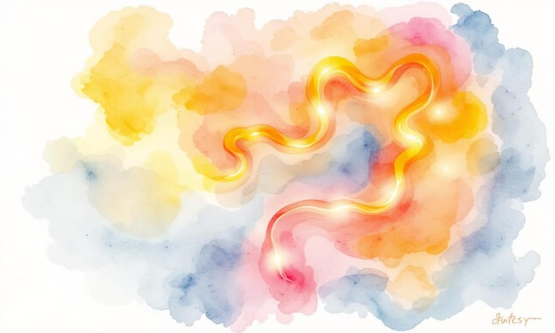 中醫概念裡，腸道蠕動就像河流一樣需要足夠的「氣」來推動。