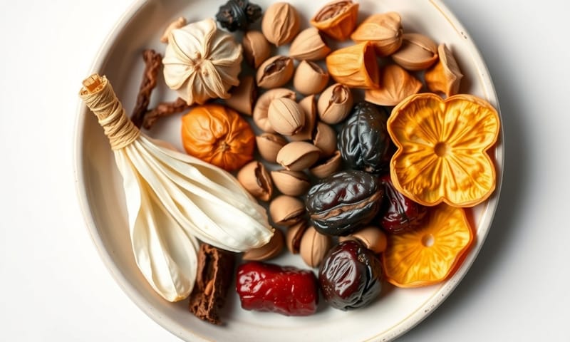 溫和的安神食療藥材