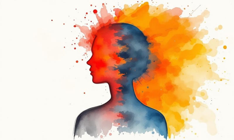 中醫觀點下的身體失衡示意