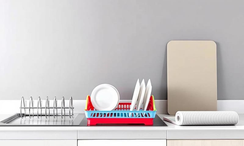 生鏽大概是很多瀝水架的宿命，特別是接點的地方。