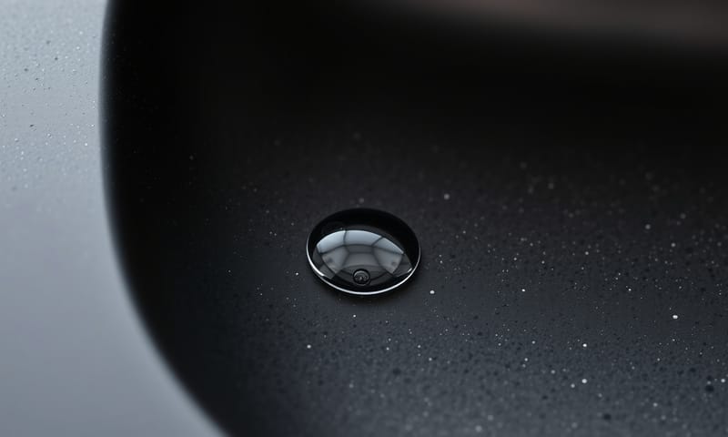 花崗岩複合材質的表面紋理特寫