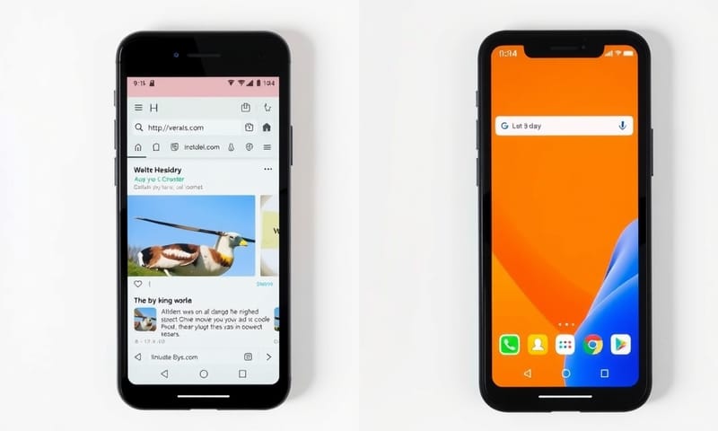手機上的 PWA 與一般網頁書籤比較