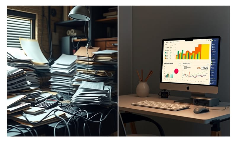 從混亂的紙本報表到清晰的數位儀表板