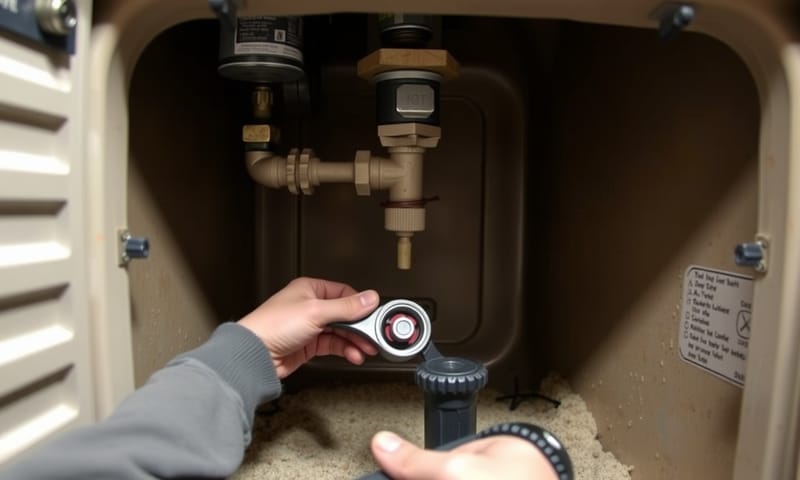 接頭沒鎖緊的下場，就是半夜起來擦水。