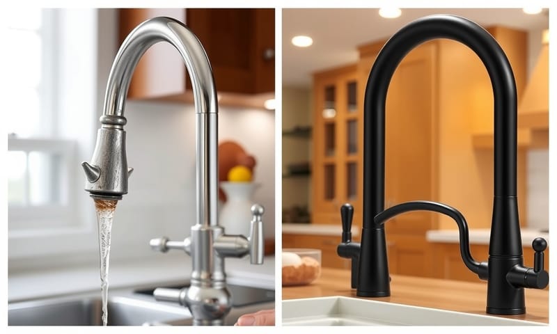 舊龍頭 vs. 新龍頭，不只外觀，功能也差很多。