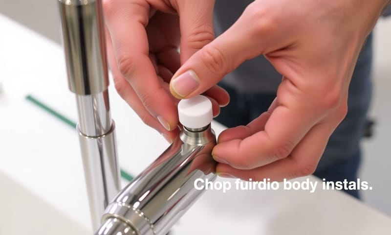 動手更換水龍頭內的陶瓷閥芯