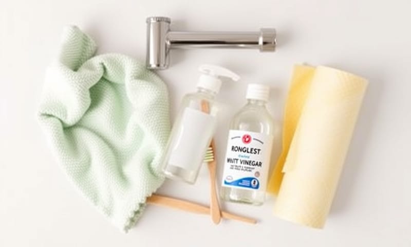 溫和的廚房水龍頭保養工具