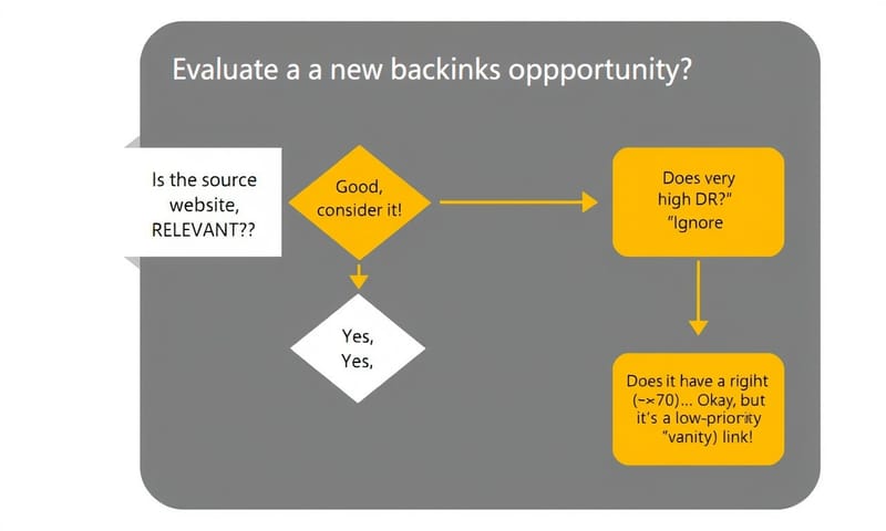 評估一個反向連結機會的思考流程
