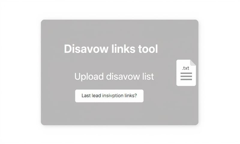 決策流程圖：我需要使用 Disavow Tool 嗎？