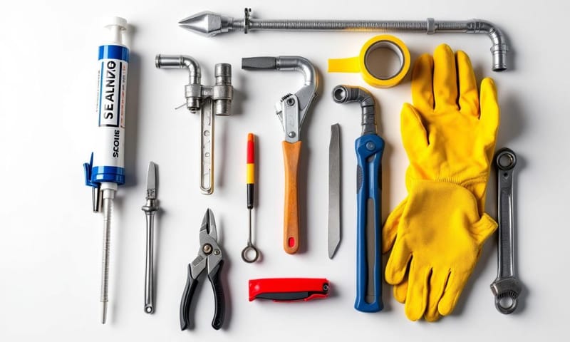 DIY水槽安裝前，把工具一字排開的儀式感還是要的！