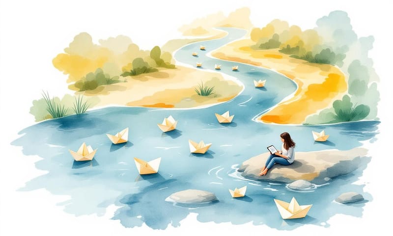 資訊流整合示意圖