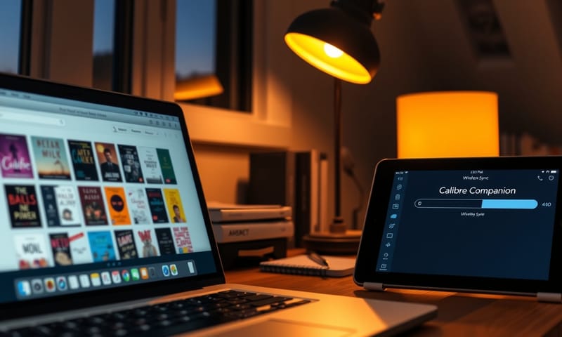 Calibre 與行動裝置同步的實際場景