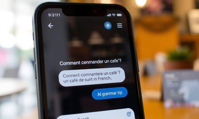 LinguaFlow App 實際在手機上運行的樣貌