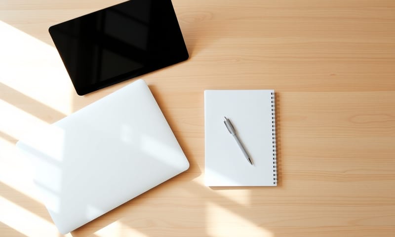 有時候，回歸簡單的紙筆和專注的螢幕，才是最高效的組合。