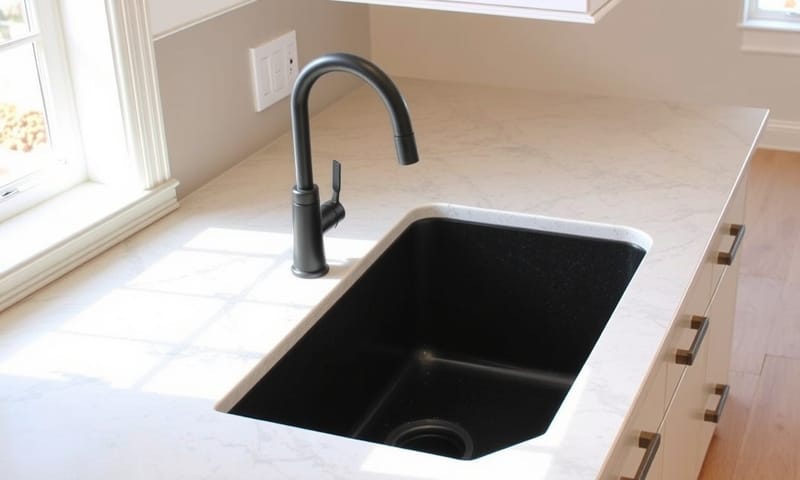 師傅們正在小心地進行下嵌式安裝