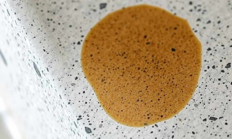 用久了之後，角落隱約可見的淡淡污漬