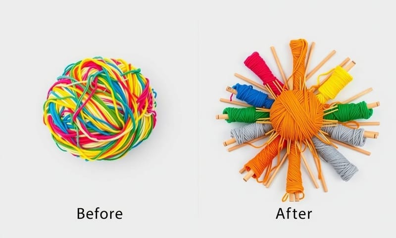 未經整理的數據 vs. 清晰的星狀結構