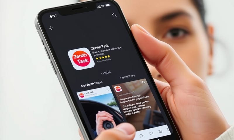 一個經過優化的 App 商店頁面範例