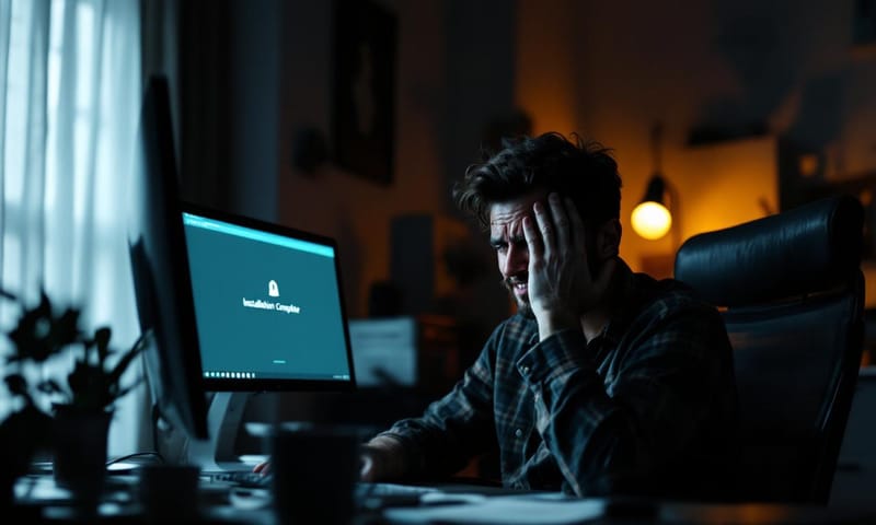 開發者在安裝軟體後的經典時刻