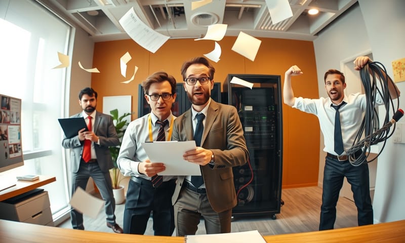 想像中那間失控的辦公室