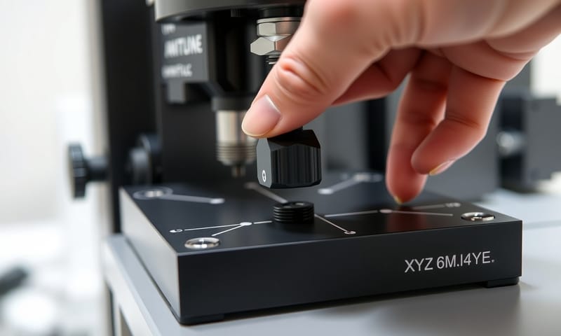 實驗室常見的設定：每一個旋鈕都攸關成敗