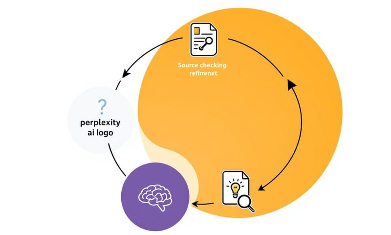 一個理想的查證循環，AI 只是其中一環。