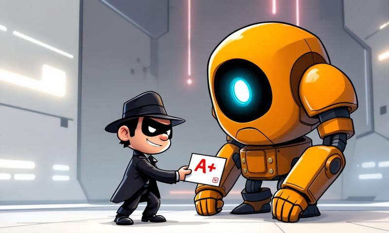 黑帽 SEO 就像試圖用作弊手段欺騙代表搜尋引擎的機器人