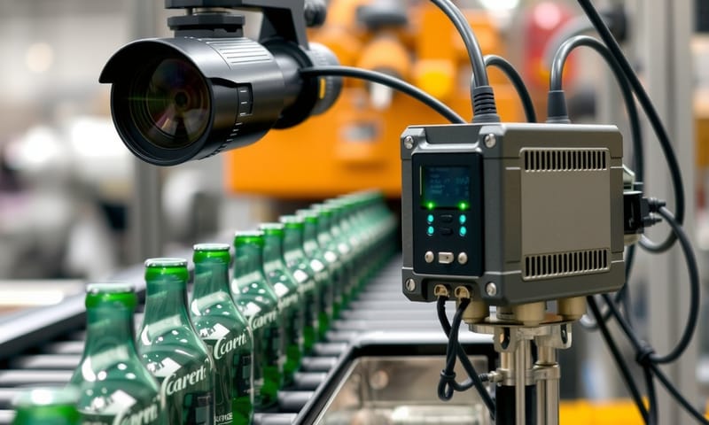 工廠產線上的攝影機與邊緣運算主機