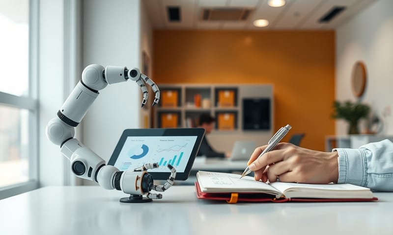 理想的工作模式：讓 AI 處理重複性任務，人類專注於策略與創意。