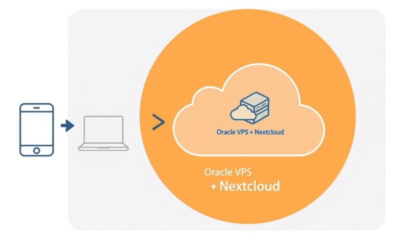 整個架構的示意圖，其實很單純。