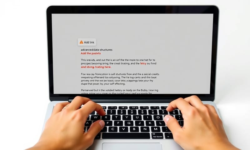 實測環境 - 就像這樣，在舊文章中找到適合的錨點文字