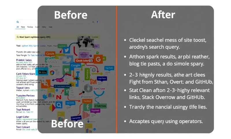 一般搜尋 vs. 精準搜尋：結果的對比